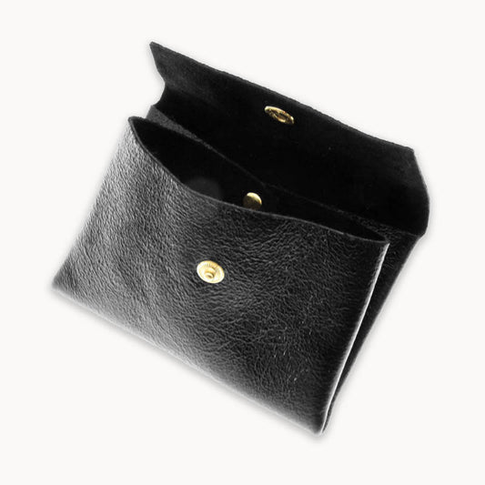 Black Metallic Two Layer Wallet