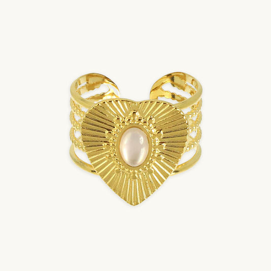 Zineb Heart Ring