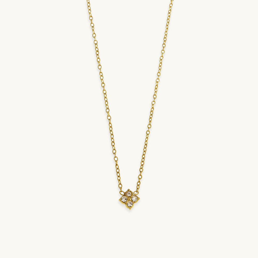 Manua rhinestone necklace