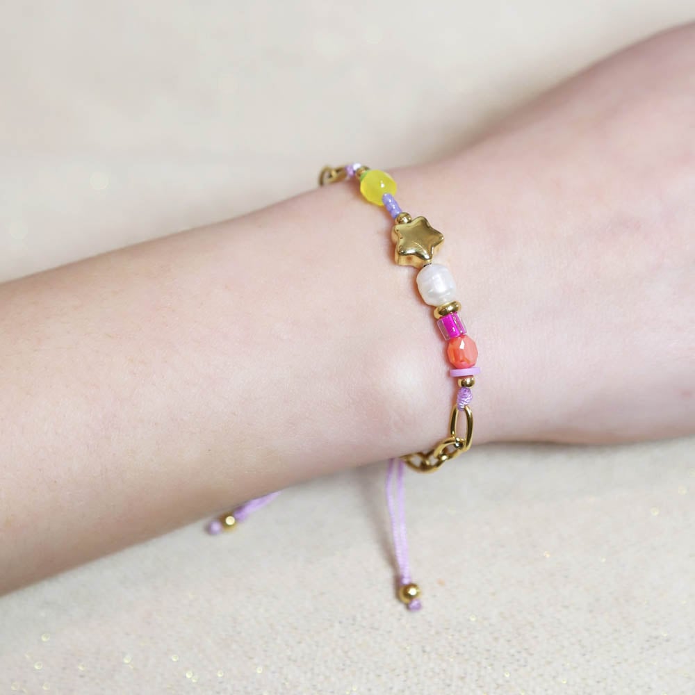 Assia Star Drawstring Bracelet