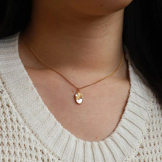 Soline Ex-Voto Sun Necklace