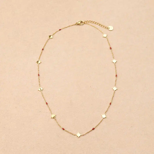 Lysena stars chain necklace