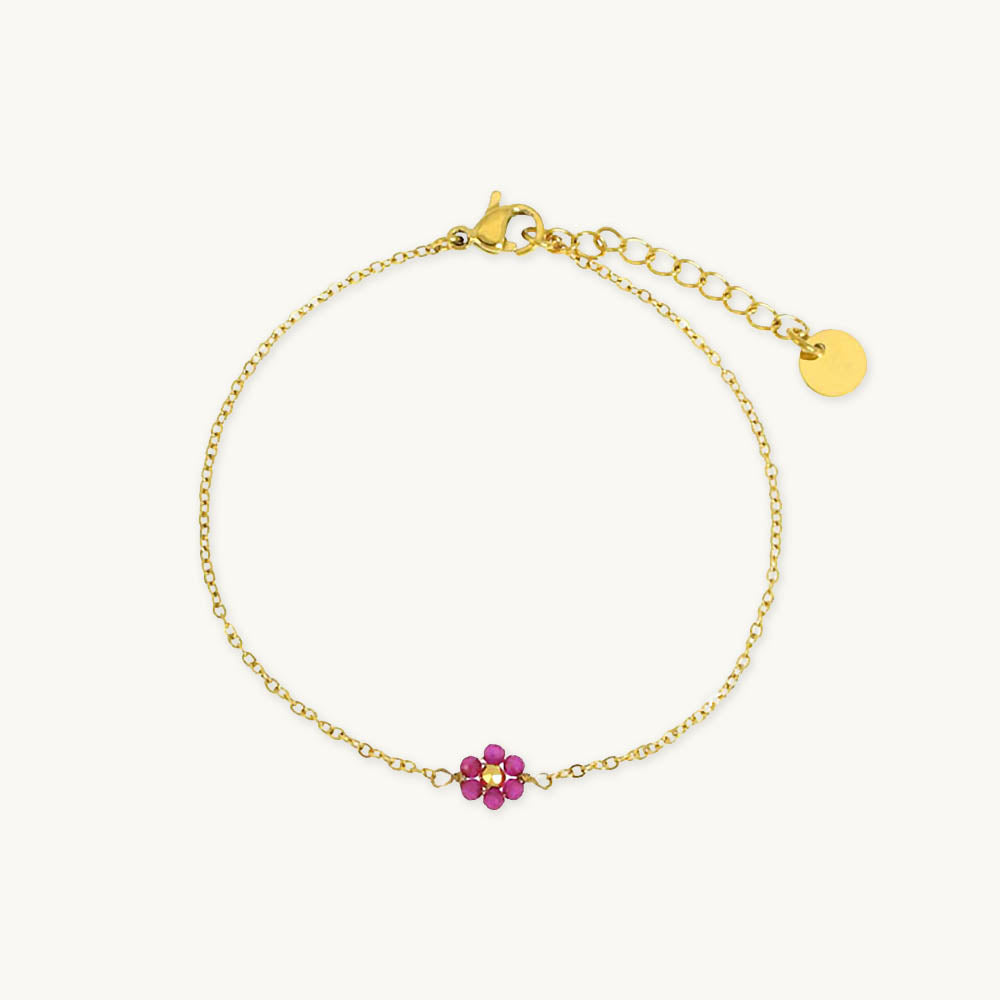 Mini Maya Flower Bracelet