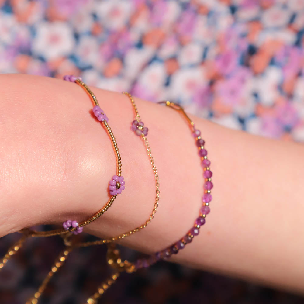 Mini Maya Flower Bracelet