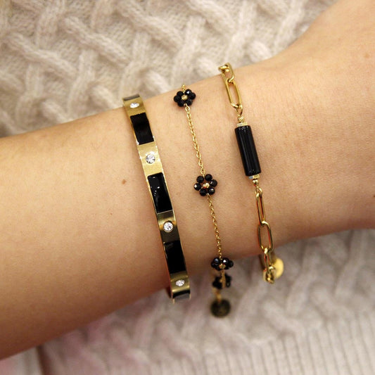 Suzanne Black Onyx Bracelet