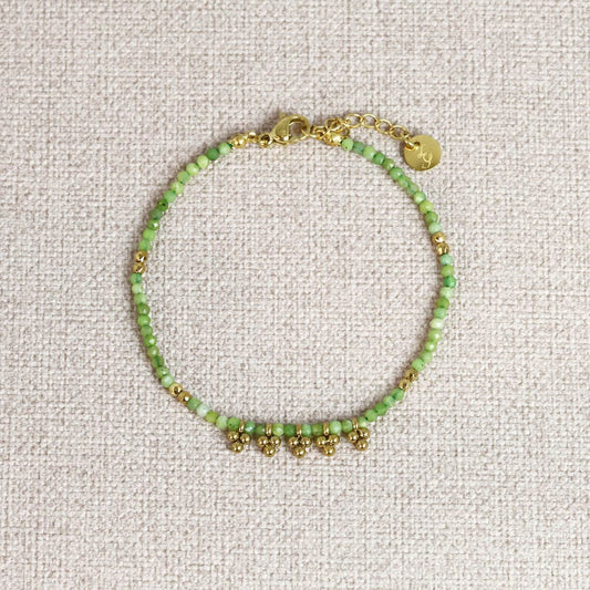 Akar olive Stones Beads Bracelet