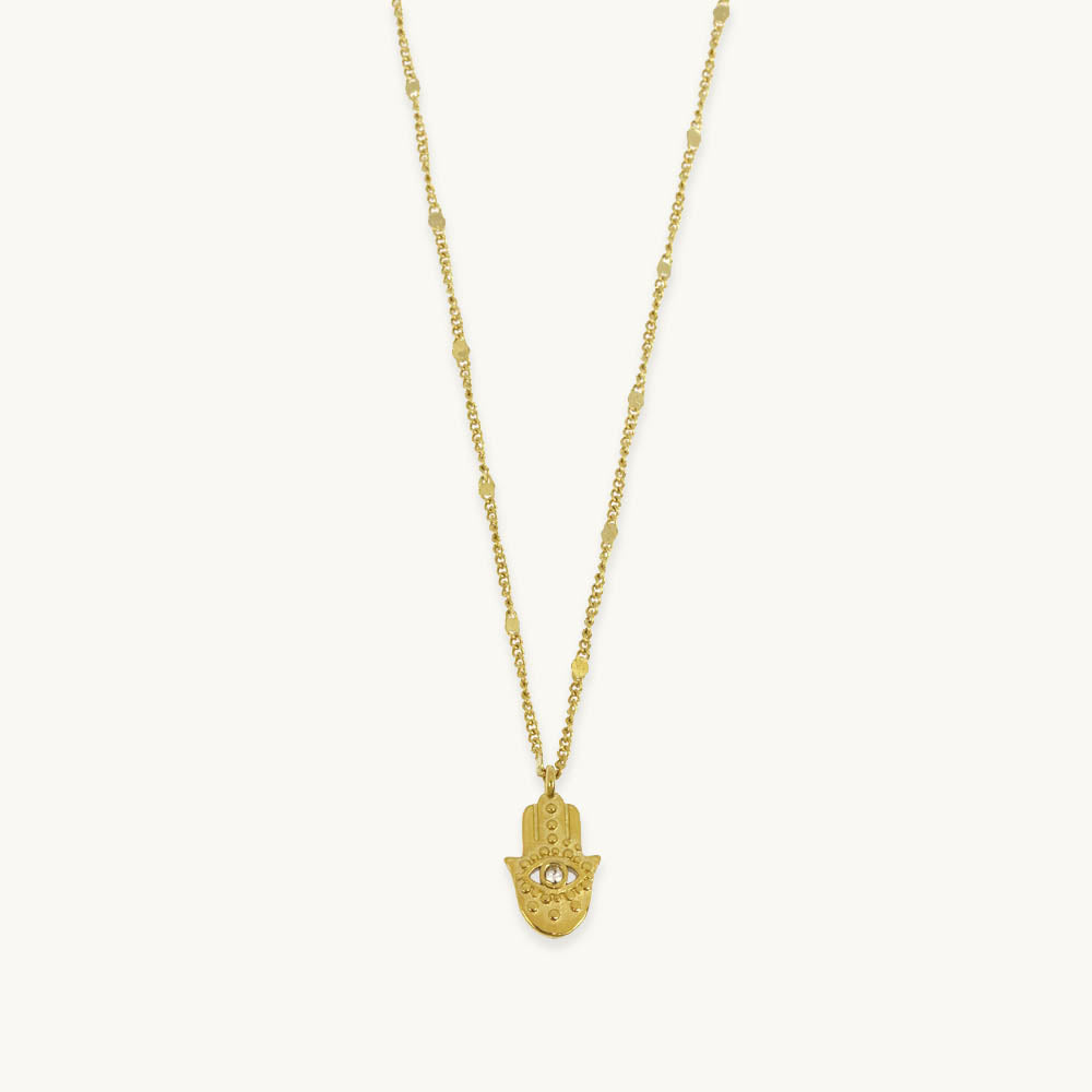 Fatma hand necklace