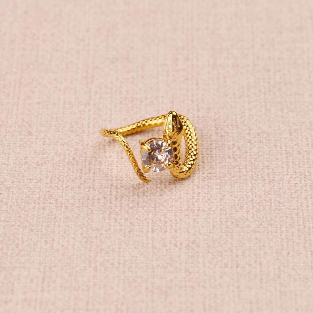 Lunoxe Snake Ring