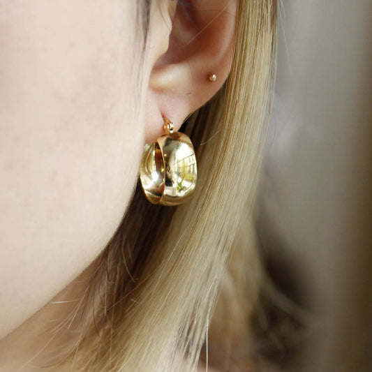 Nala Thick Hoops Earrings