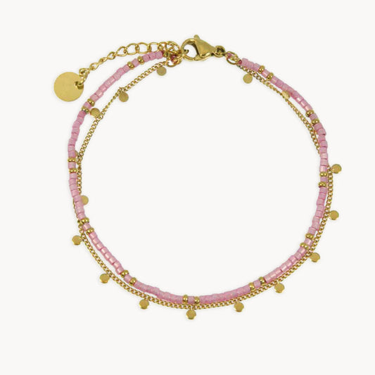 Sofa 2-Row Miyuki beads Bracelet