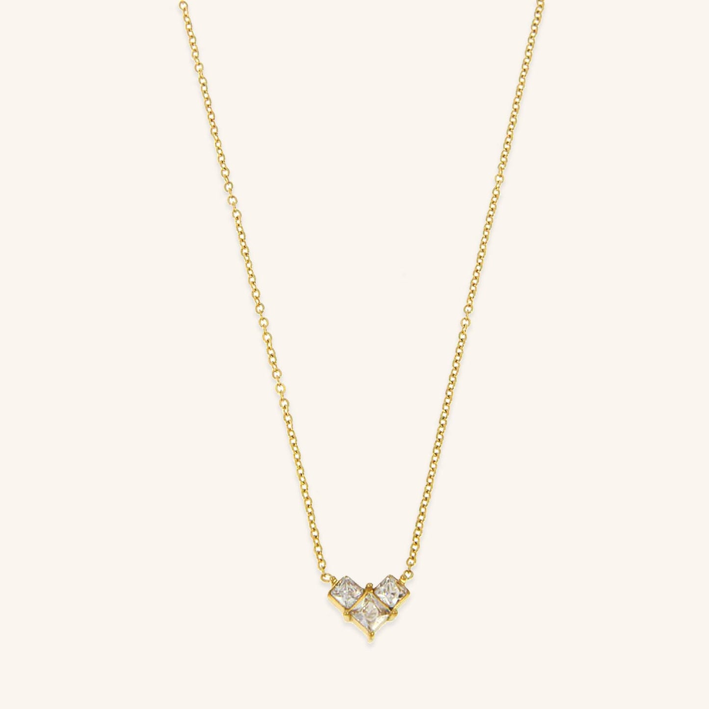 Crystal Heart Necklace