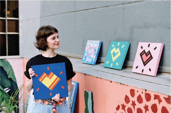 GREEN LEMON X THE FRENCH GIRL CELEBRATE LOVE! 🍋 🎨 💛