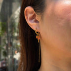 Orana Flower Chain Earrings
