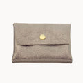 Champagne Gold Metallic Two Layer Wallet