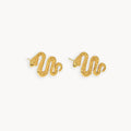 Kundalini Snake Earrings
