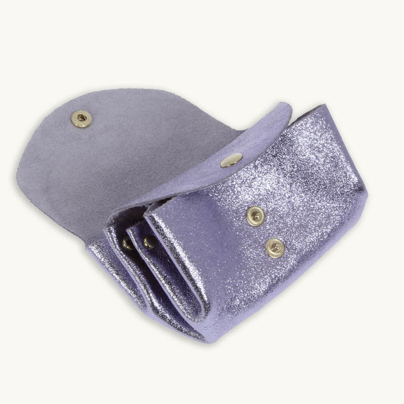 Lavender Accordion Wallet