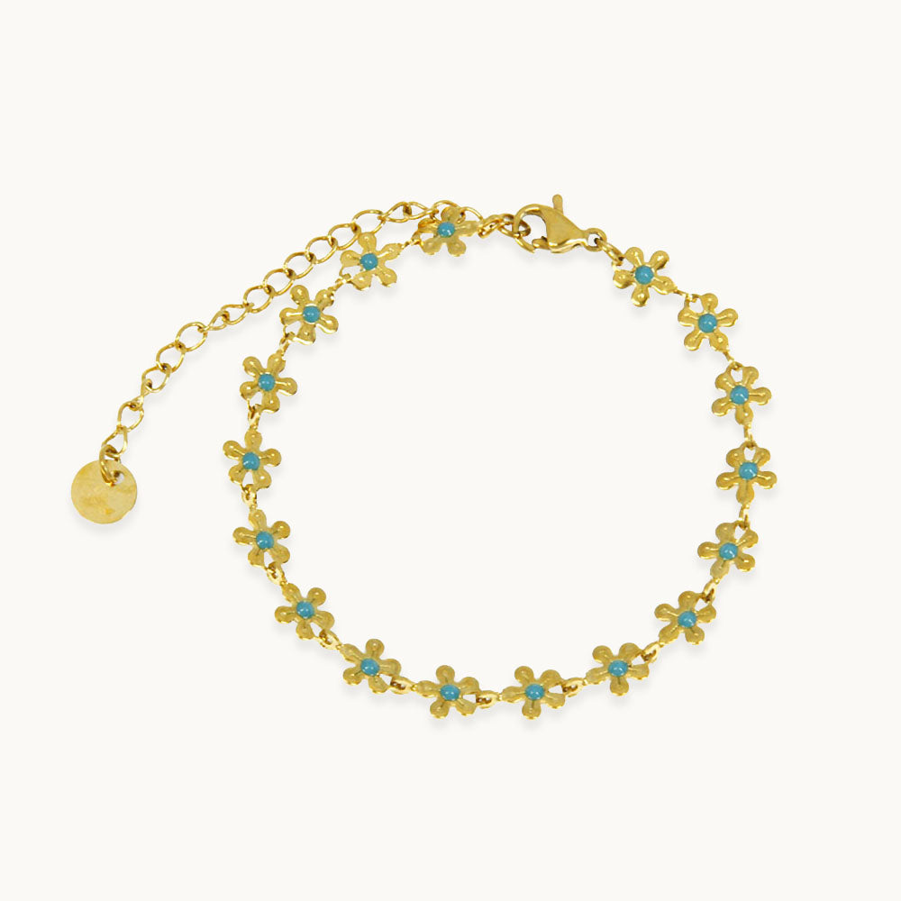 Noliva Flowers Enamel Bracelet