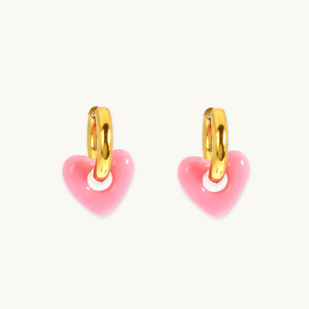 Sursta heart earrings