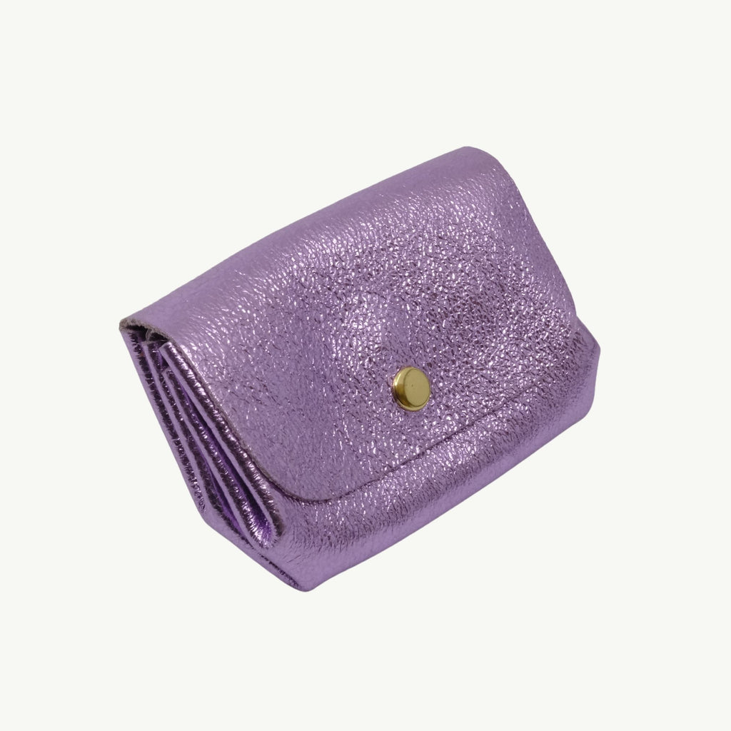 Pink Violet Accordion Wallet