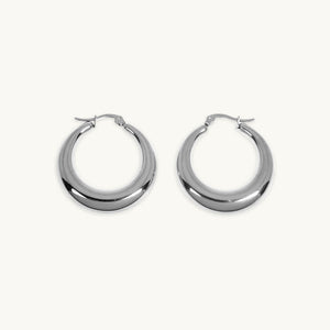 Cristalla Hoop Earrings