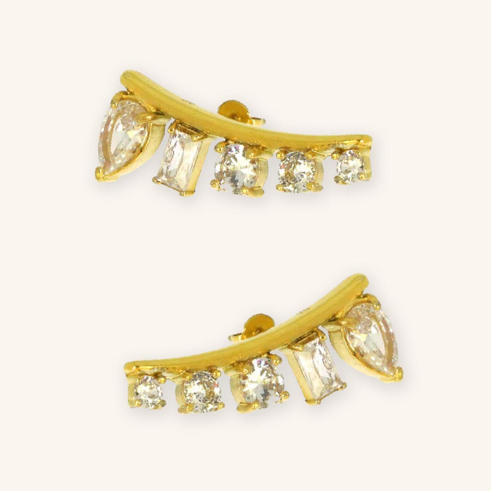 Heloise barette earrings