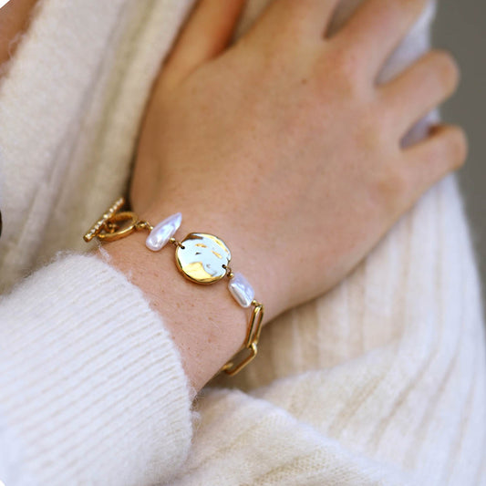 Harmo ring clasp bracelet