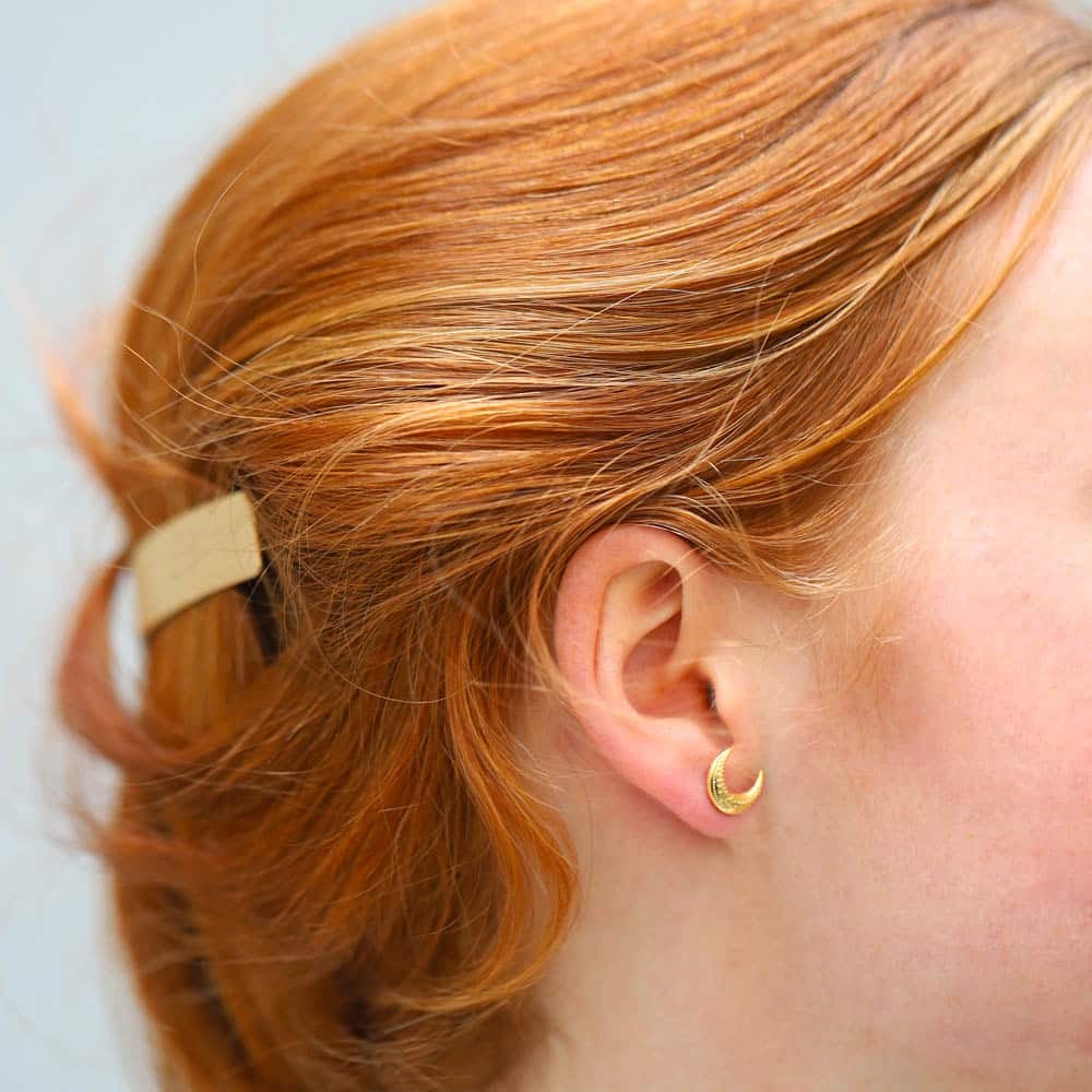 Helio Moon And Star Earrings