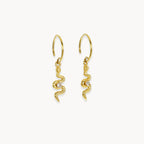 Nerea snake earrings