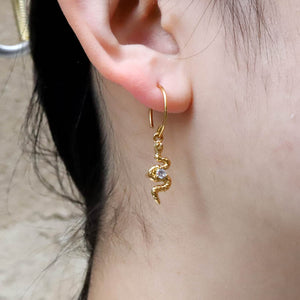 Nerea snake earrings