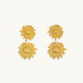 Harper Double Sunflow Earrings