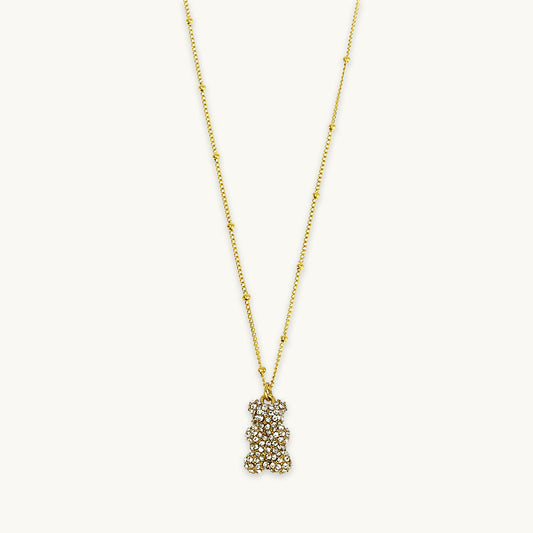 Jan Teddy Bear Necklace