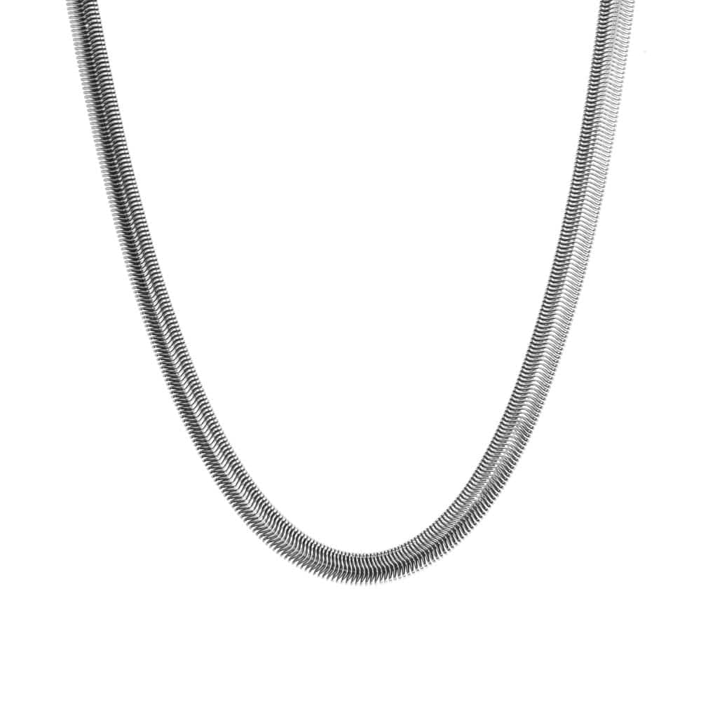 Jacinthe Snake Thick Necklace