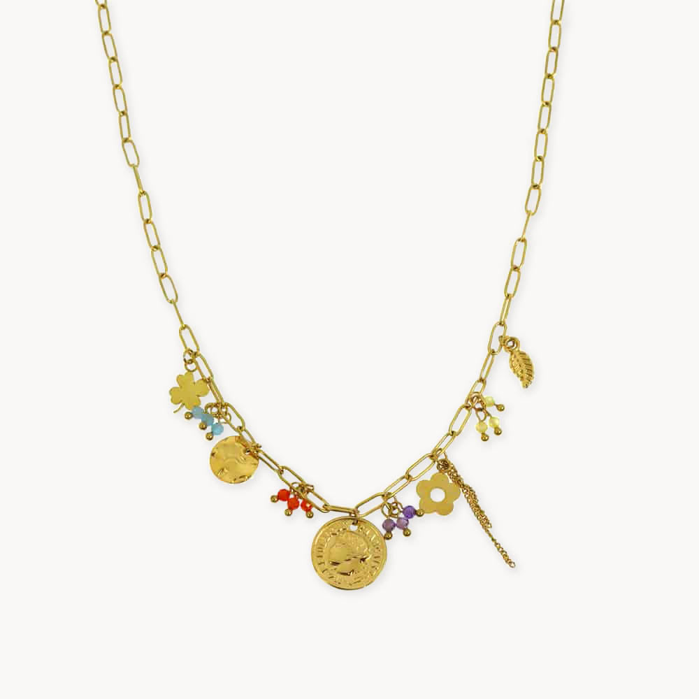 Bénédicte Coin Pendant Necklace