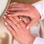 Enzo partially textured multi-row ST ring