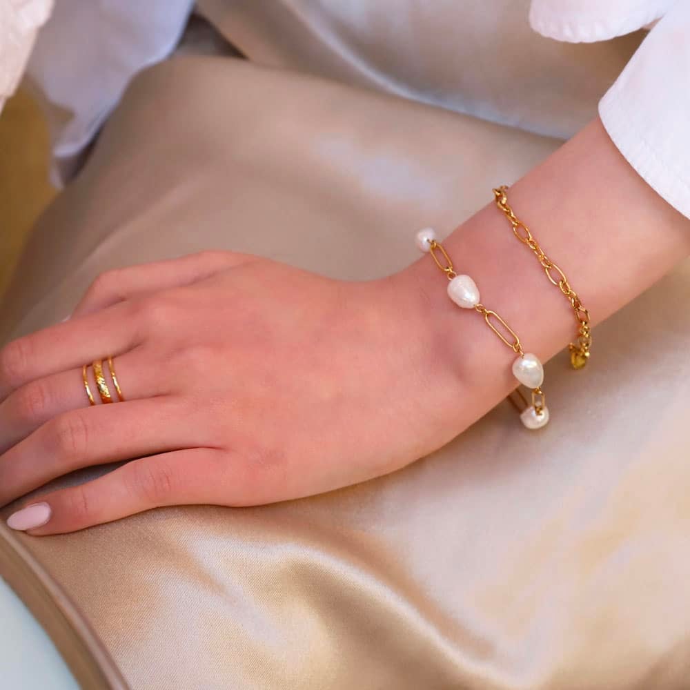 Enzo partially textured multi-row ST ring