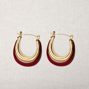 Danaïs Resin Outer Earrings