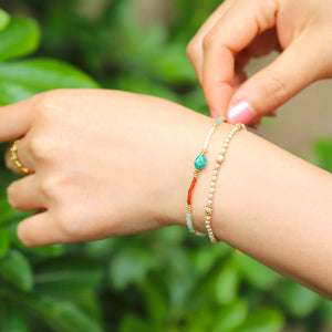 Pondicherry stretchable bracelet