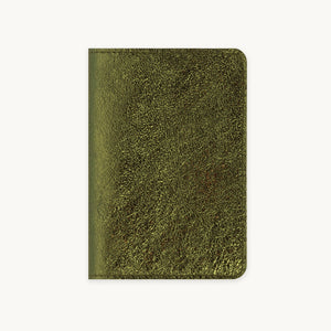 Khaki Leather Passport Cover