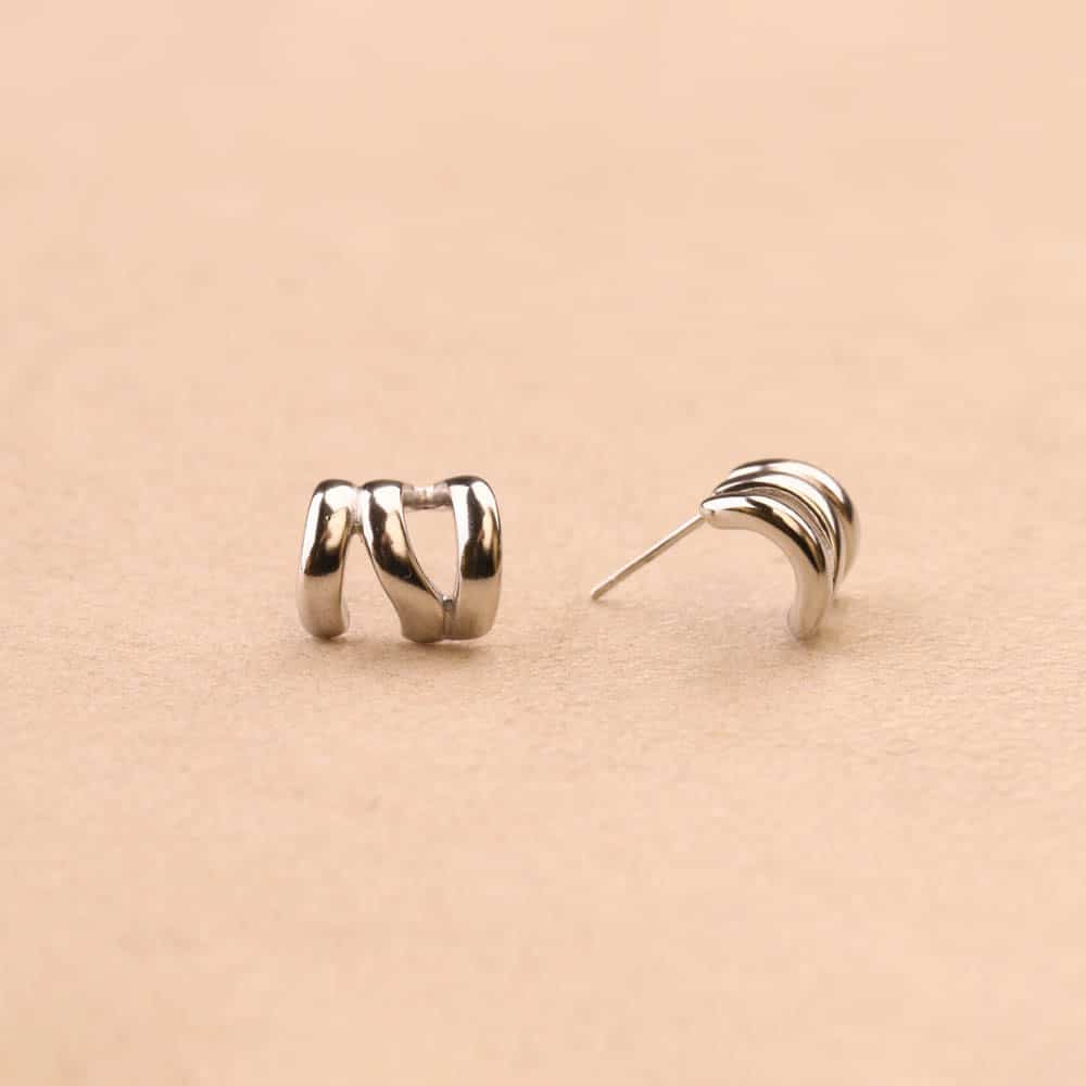 Cérina Semi-Hoops Earrings