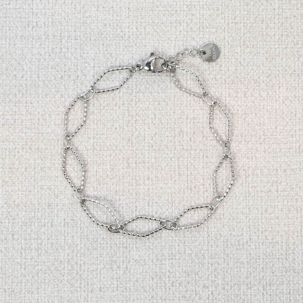 Garance II Diamond-Shaped Links Bracelet