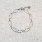 Garance II Diamond-Shaped Links Bracelet