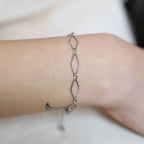 Garance II Diamond-Shaped Links Bracelet