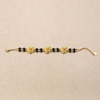 Ambrine roses double row bracelet
