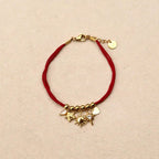 Marivelle charms fabric Bracelet