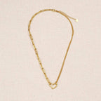 Loviane Heart Double Rows Necklace