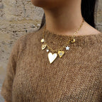 Edelis Multi Mother-of-pearl Charms Necklace