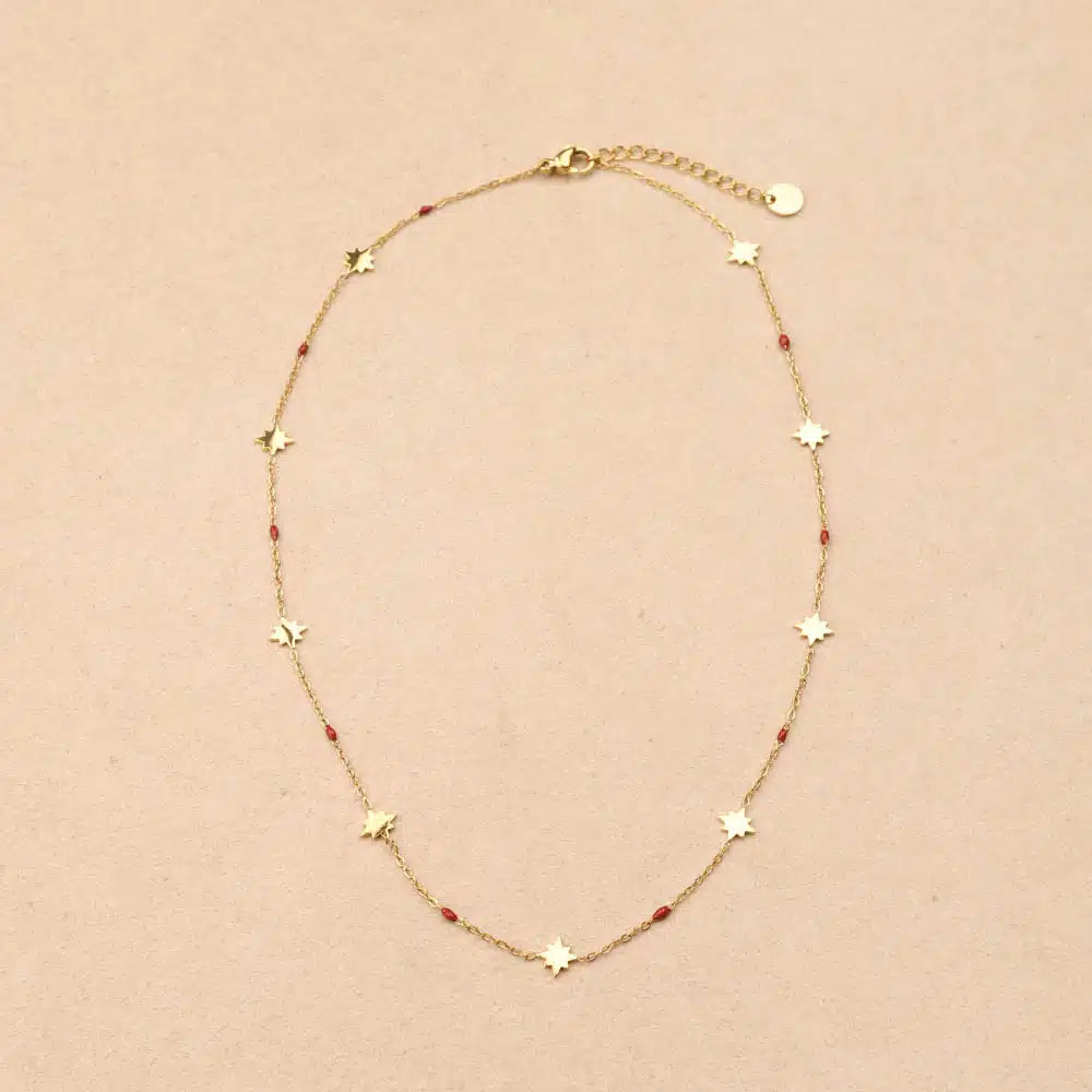 Lysena stars chain necklace