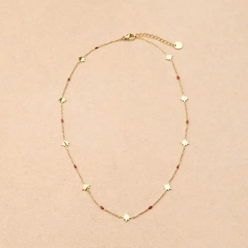 Lysena stars chain necklace
