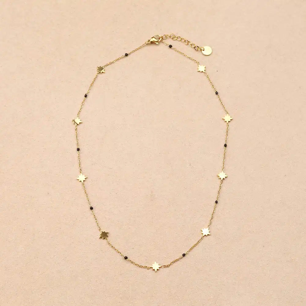 Lysena stars chain necklace