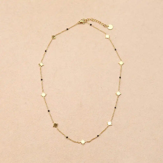 Lysena stars chain necklace